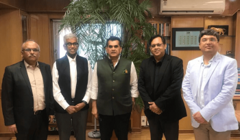 Dr. Rishi meeting with Mr. Amitabh Kant, CEO- NitiAyog