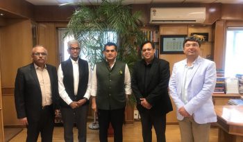 IET India representatives with Amitabh Kant, CEO of NITI Aayog